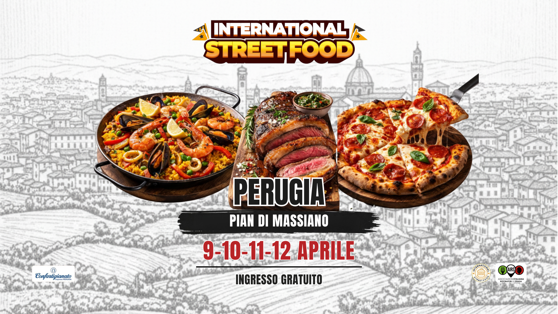 Perugia 9-10-11-12 aprile