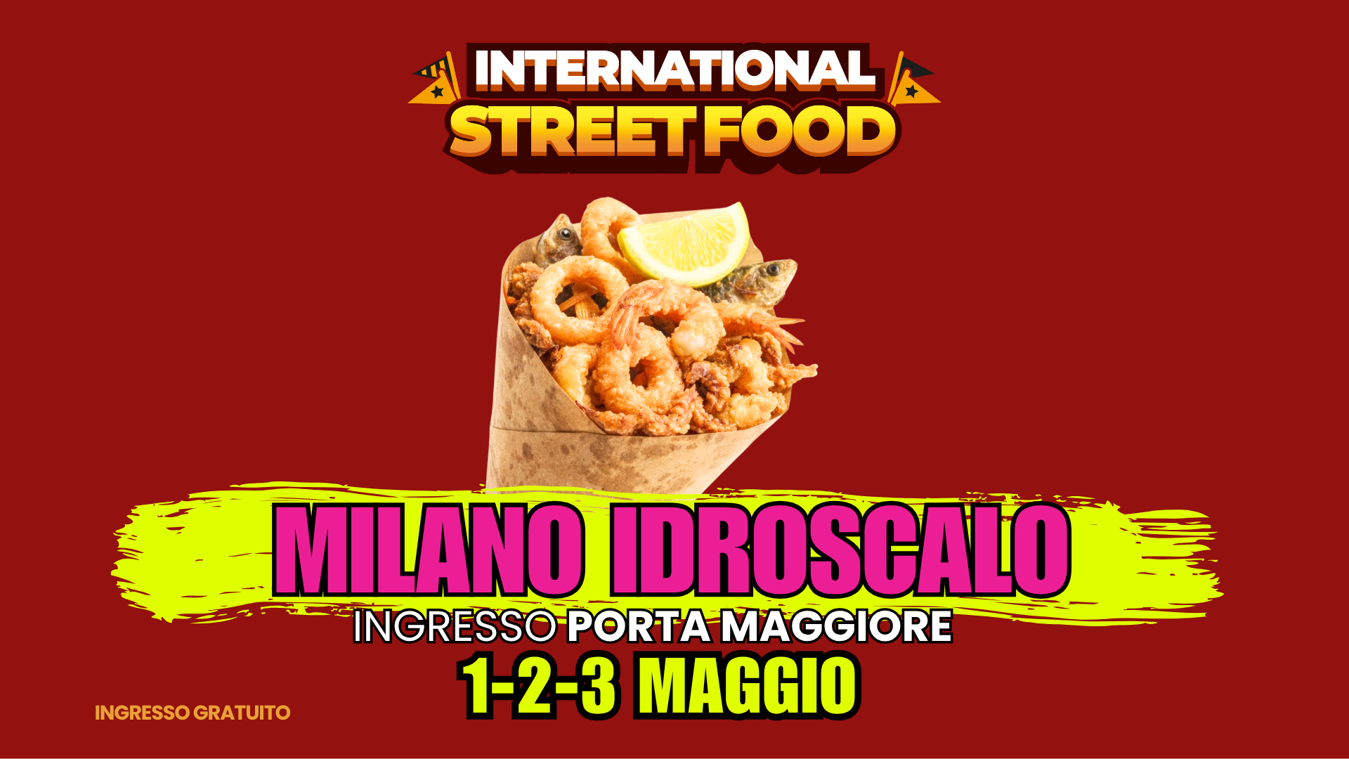 MILANO IDROSCALO 1-2-3 MAGGIO