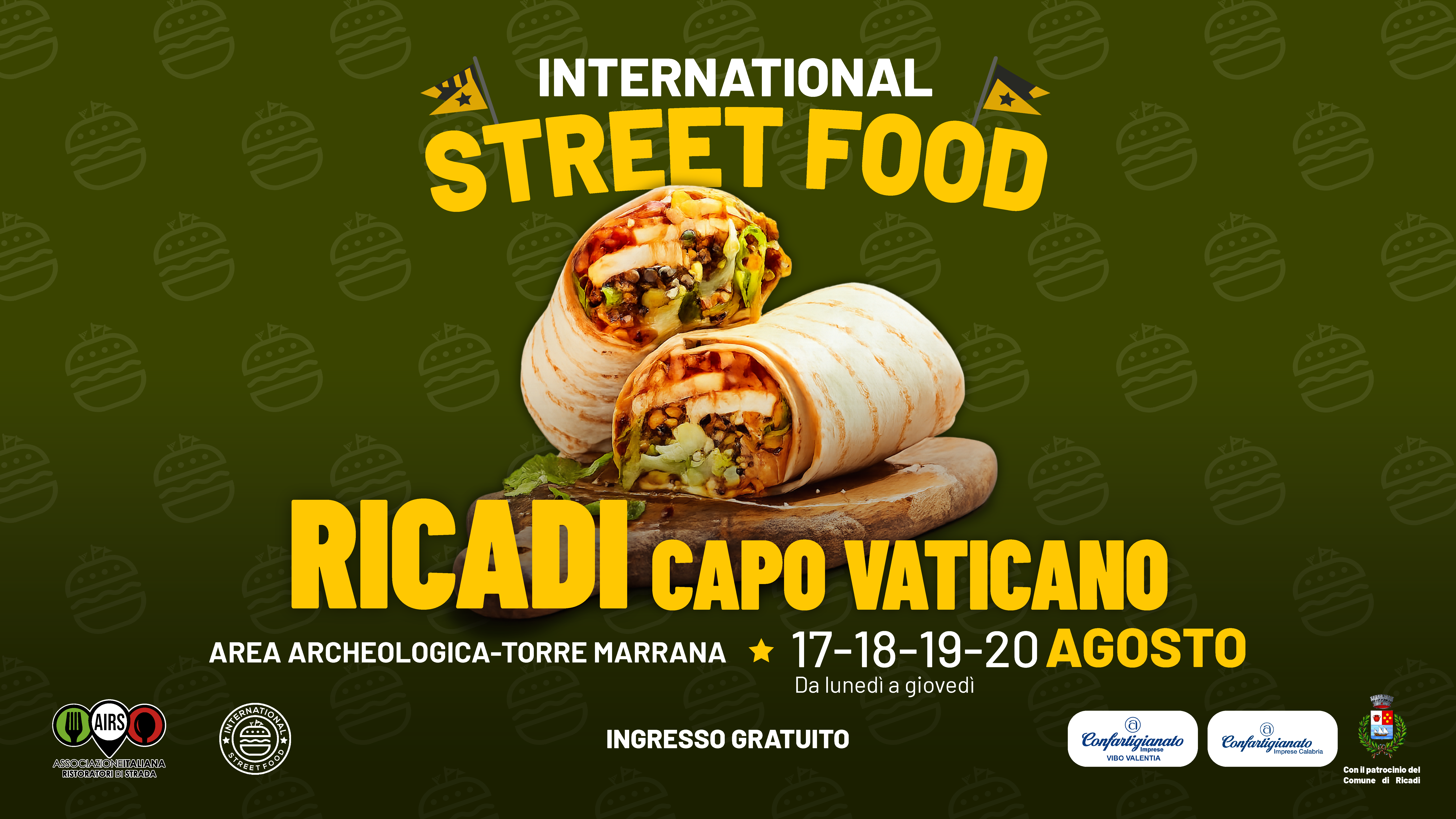 RICADI CAPO VATICANO 17-18-19-20 AGOSTO
